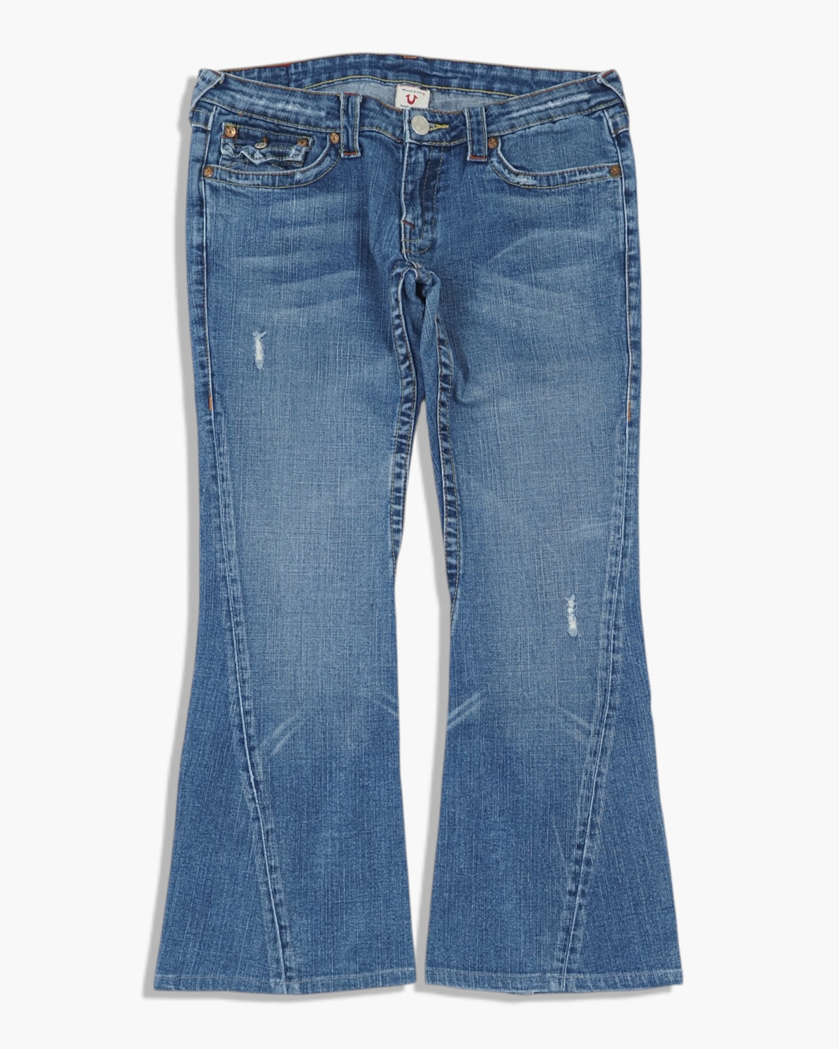 Vintage Flared True Religion Jeans Damen M