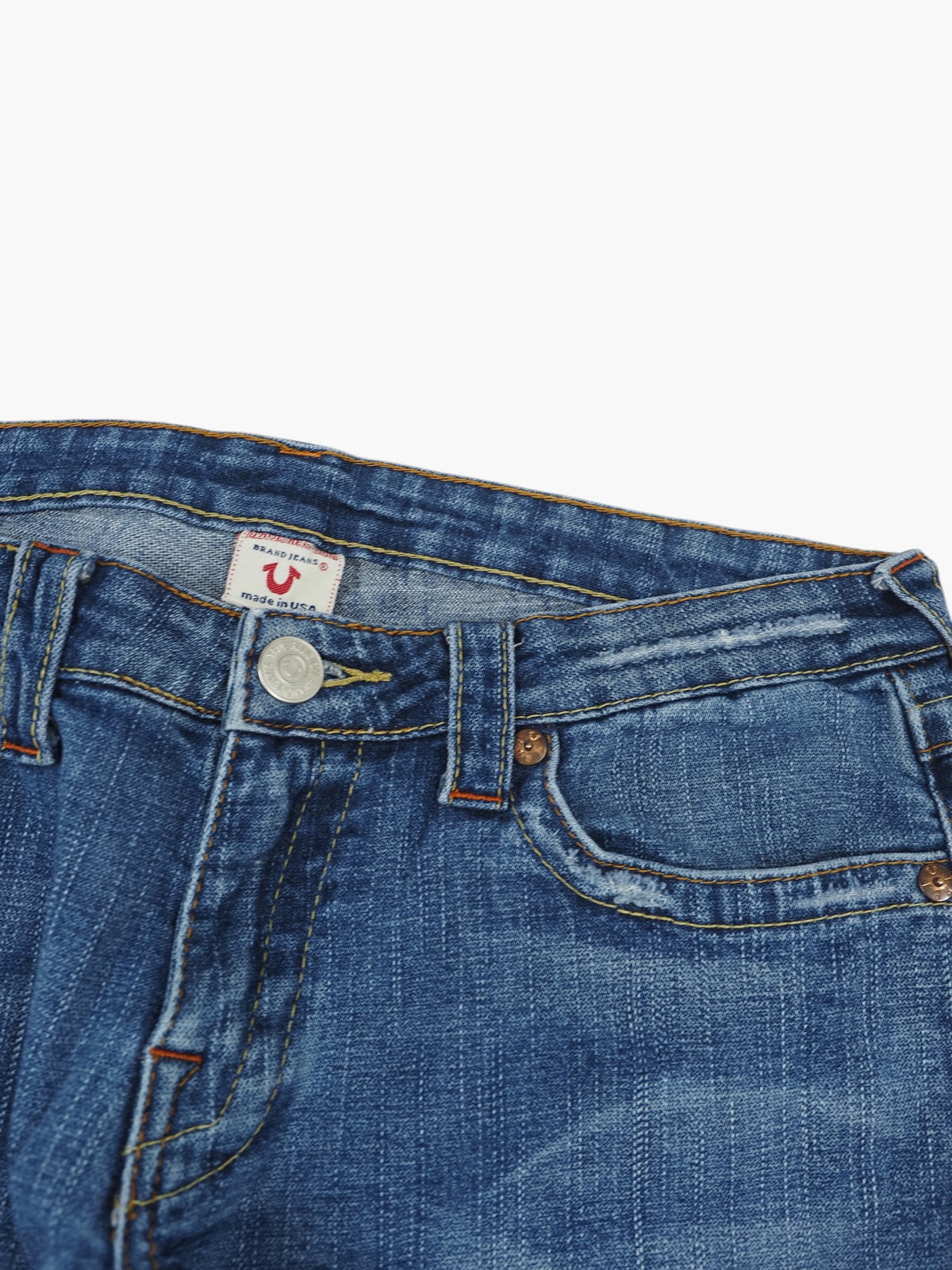 Vintage Flared True Religion Jeans Damen M