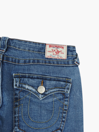 Vintage Flared True Religion Jeans Damen M