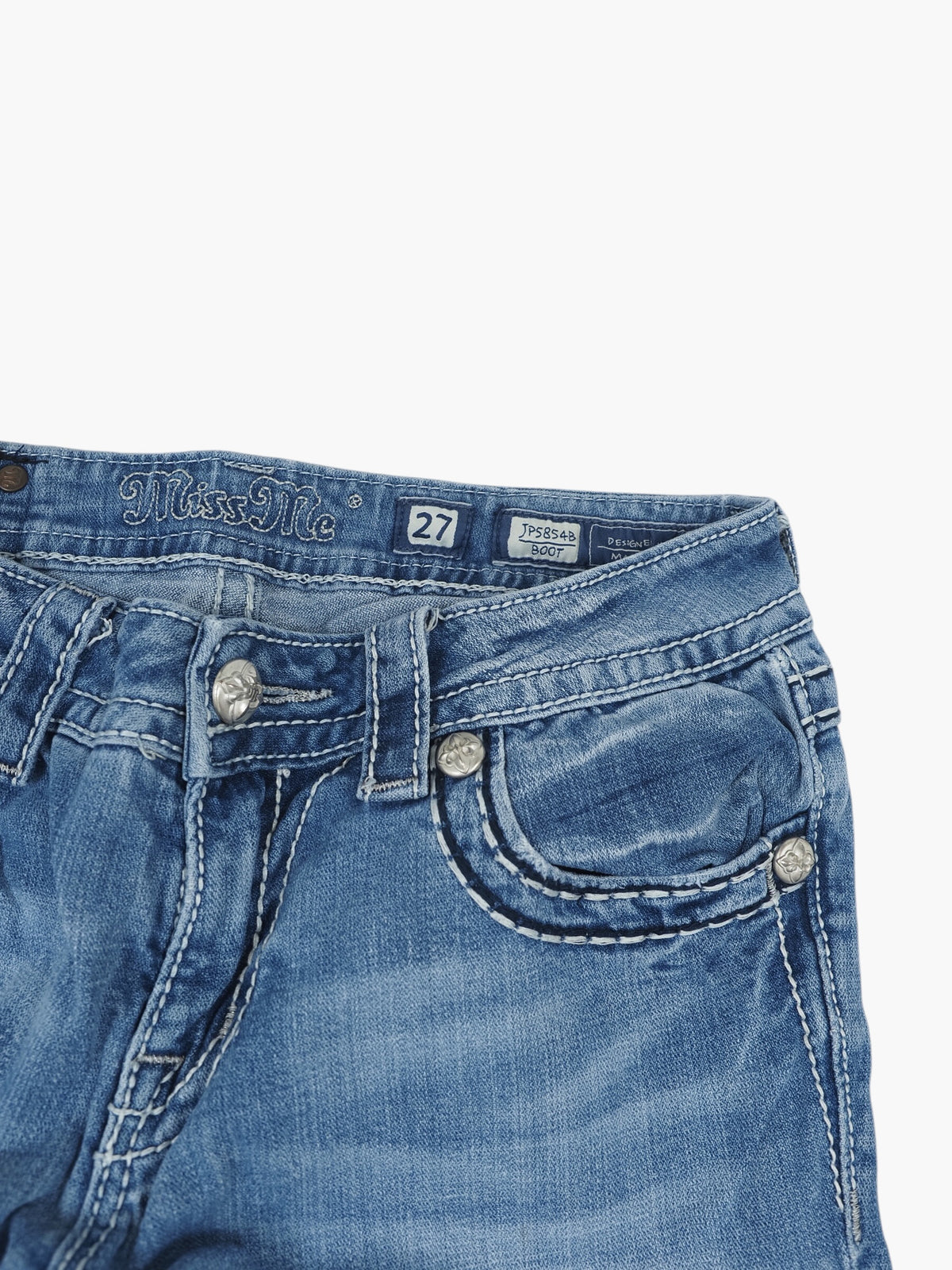 Vintage Bootcut Miss Me Jeans Damen S