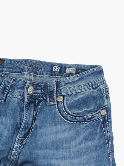 Vintage Bootcut Miss Me Jeans Damen S