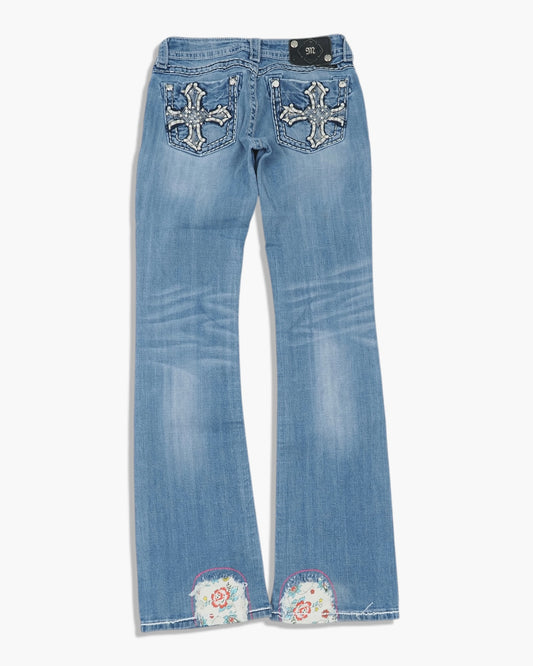 Vintage Bootcut Miss Me Jeans Damen S