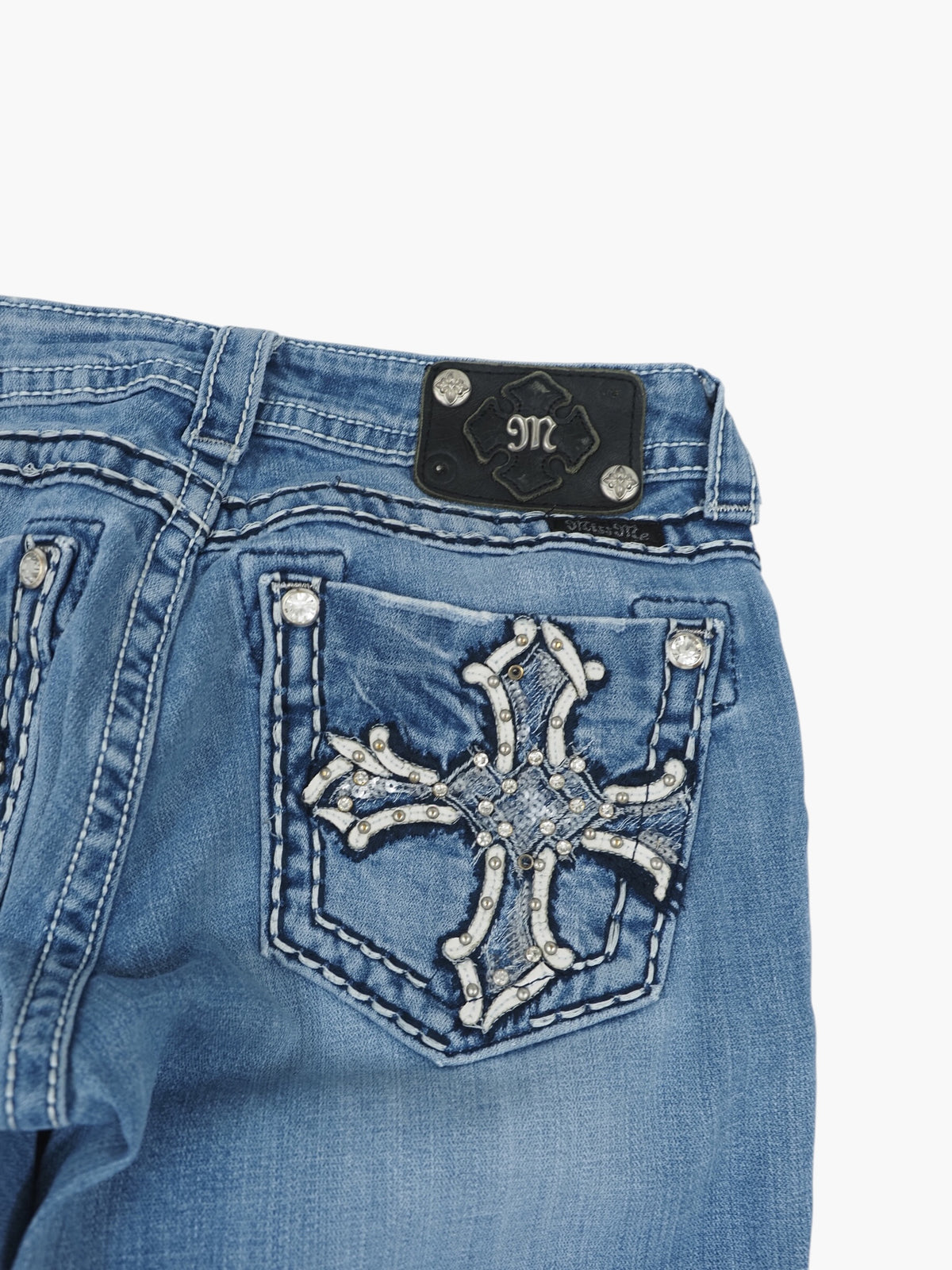 Vintage Bootcut Miss Me Jeans Damen S