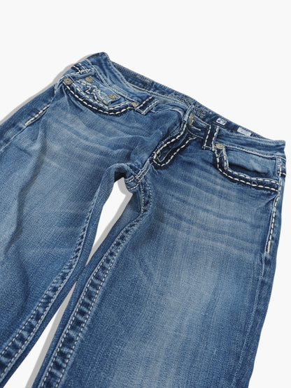 Vintage Bootcut Miss Me Jeans Damen S