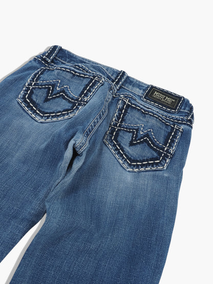 Vintage Bootcut Miss Me Jeans Damen S