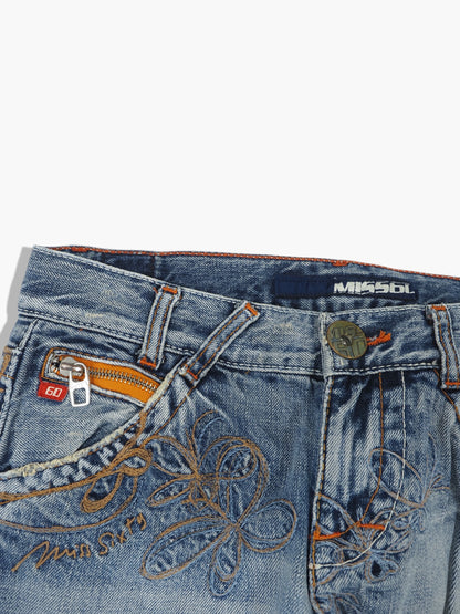 Vintage Straight Miss Sixty Jeans Damen S