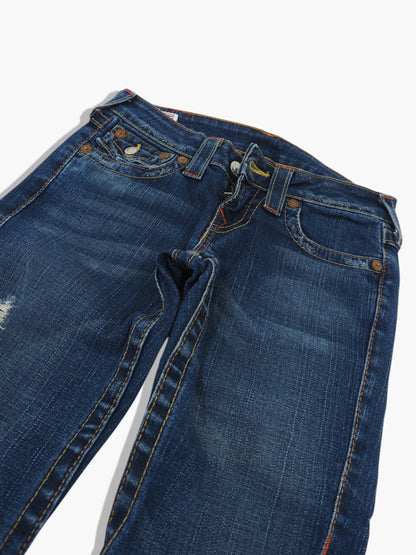 Vintage Flared True Religion Jeans Damen XS