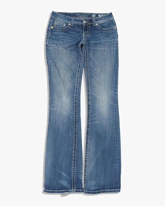 Vintage Bootcut Miss Me Jeans Damen M