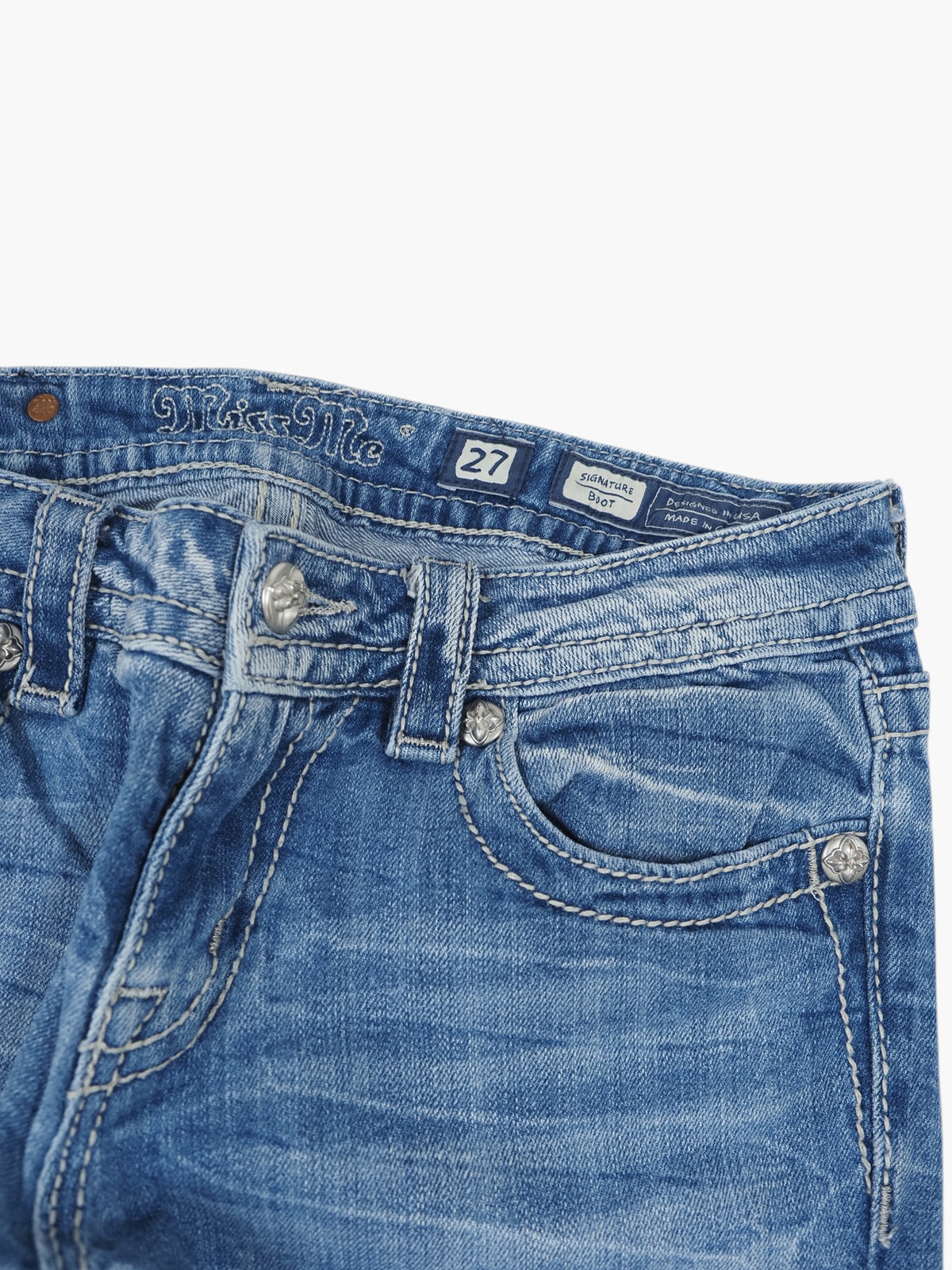 Vintage Bootcut Miss Me Jeans Damen S