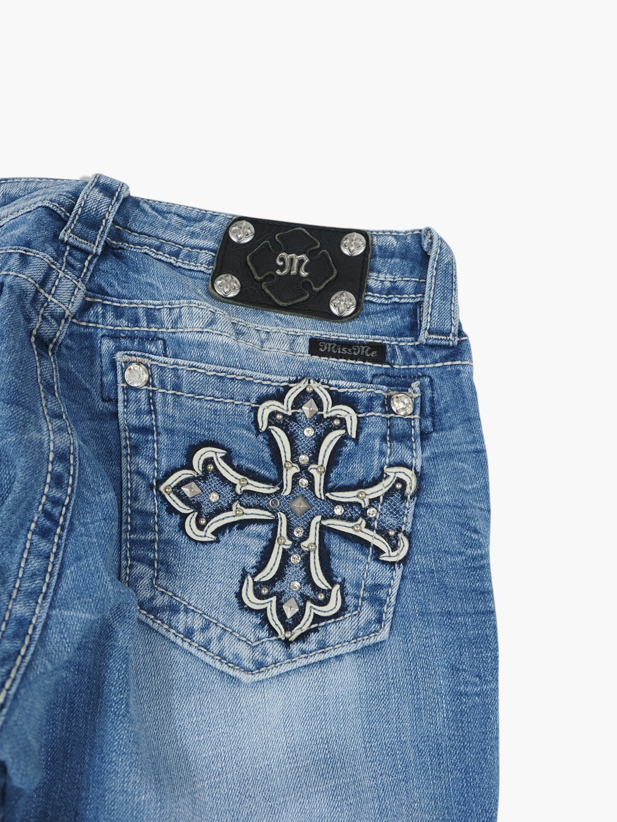 Vintage Bootcut Miss Me Jeans Damen S