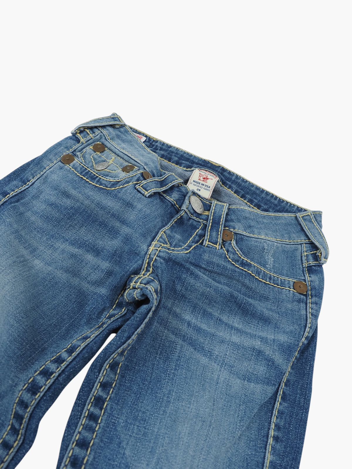 Vintage Flared True Religion Jeans Damen XS
