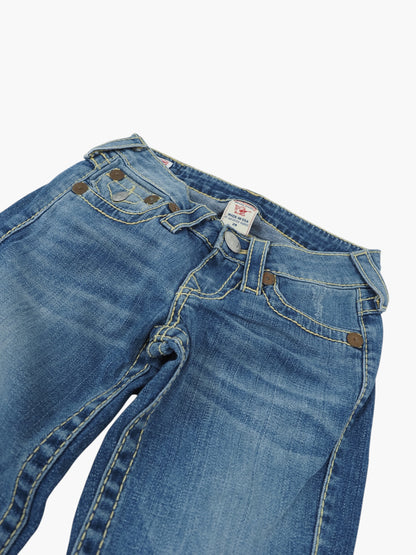 Vintage Flared True Religion Jeans Damen XS