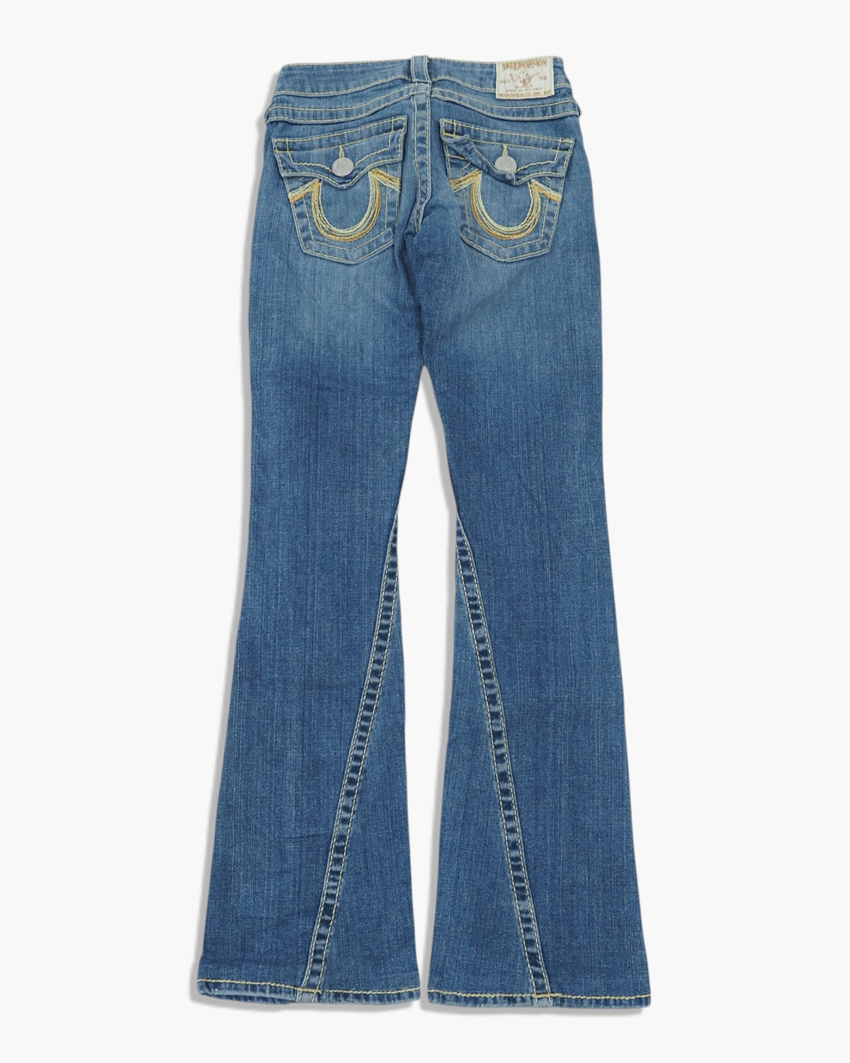 Vintage Flared True Religion Jeans Damen XS