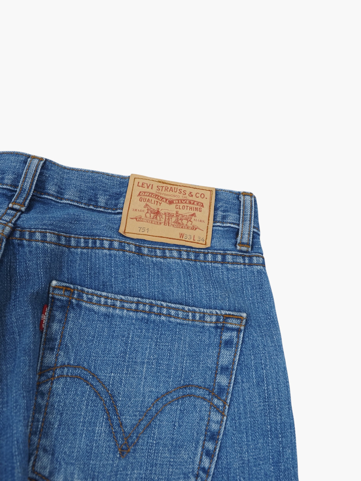 Vintage Straight Levis Jeans Herren M