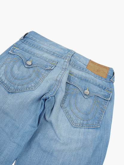 Vintage Flared True Religion Jeans Damen L