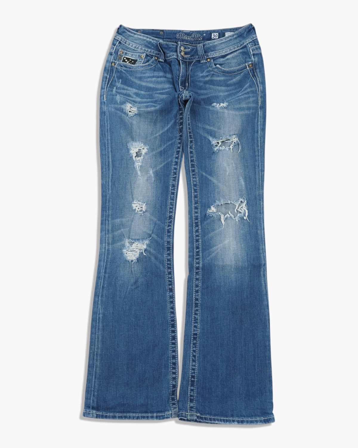 Vintage Bootcut Miss Me Jeans Damen M