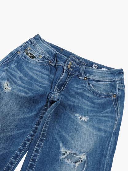 Vintage Bootcut Miss Me Jeans Damen M