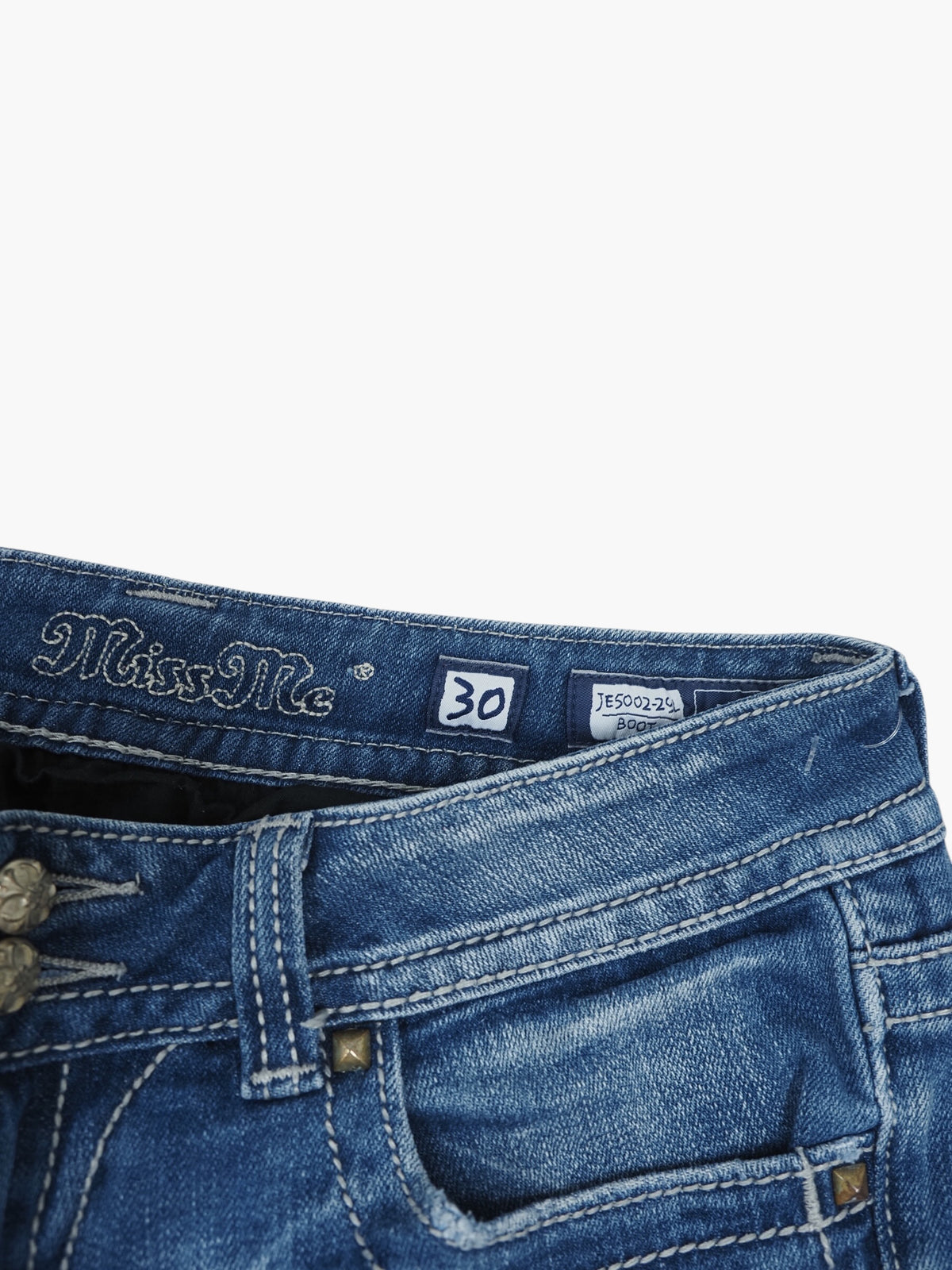 Vintage Bootcut Miss Me Jeans Damen M