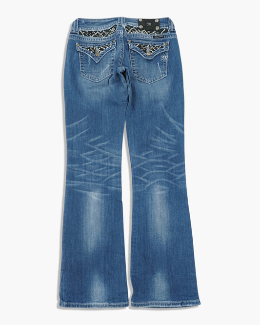 Vintage Bootcut Miss Me Jeans Damen M