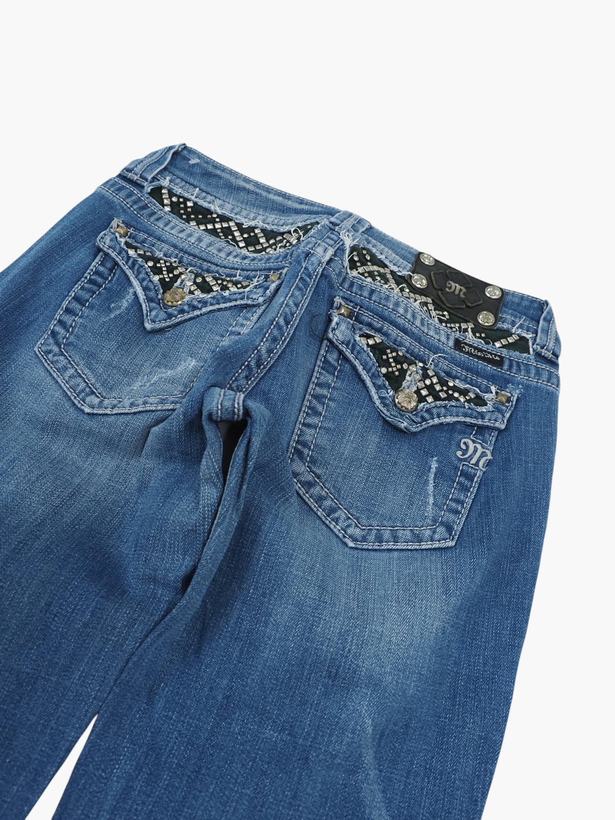 Vintage Bootcut Miss Me Jeans Damen M