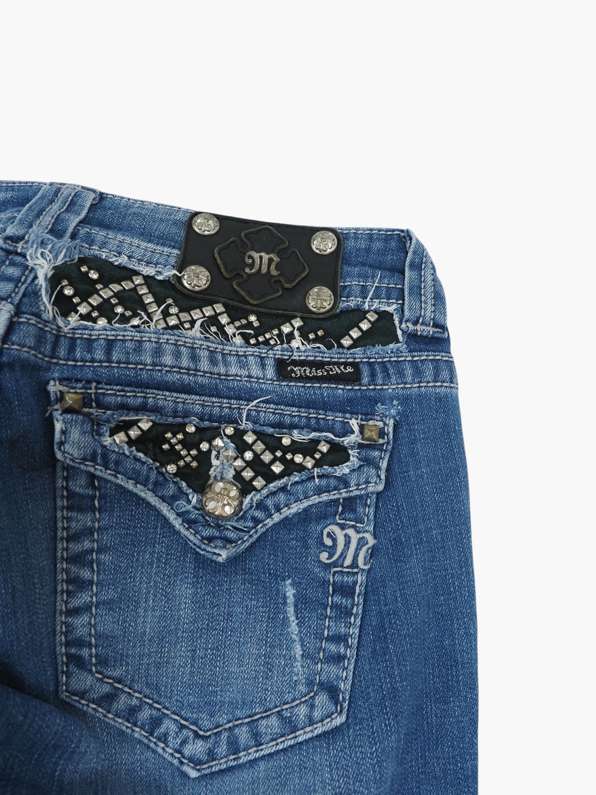 Vintage Bootcut Miss Me Jeans Damen M