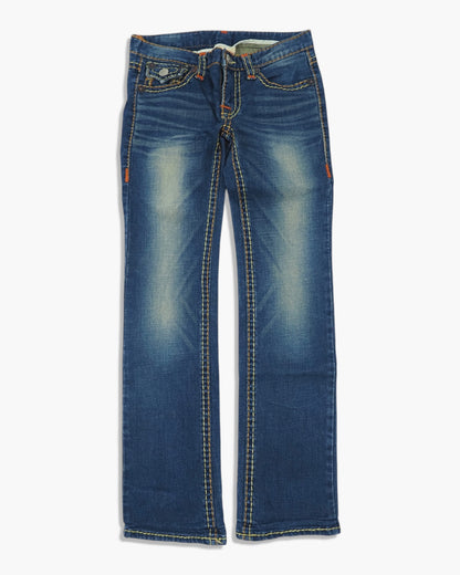 Vintage Straight True Religion Jeans Damen Xs