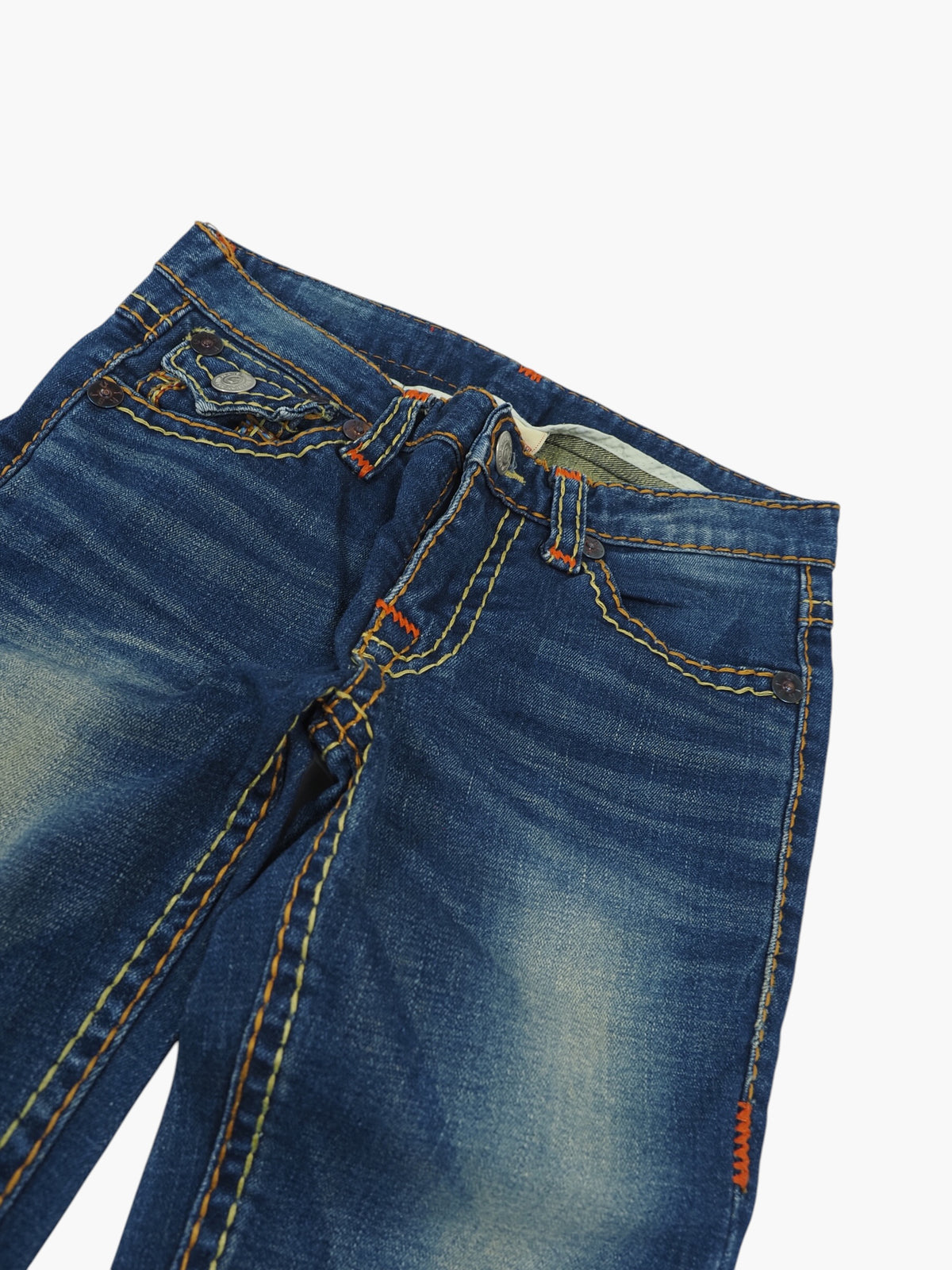 Vintage Straight True Religion Jeans Damen Xs