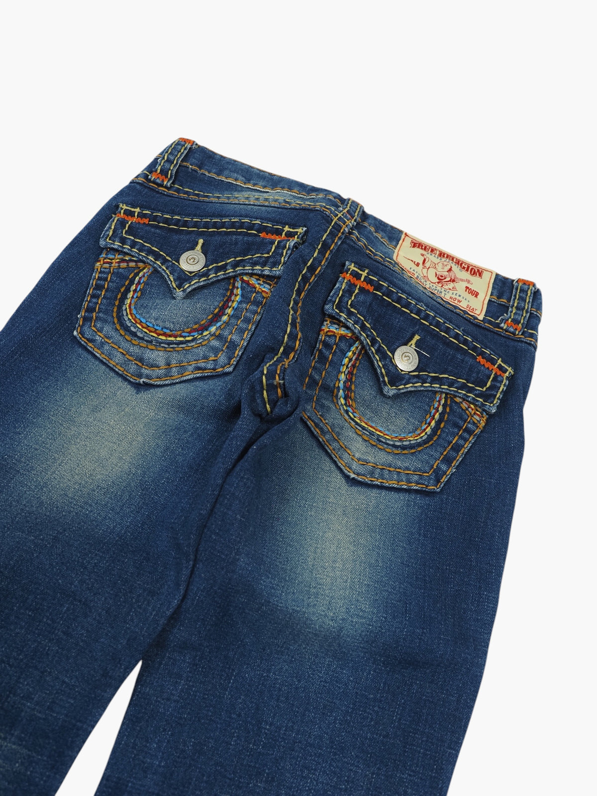 Vintage Straight True Religion Jeans Damen Xs