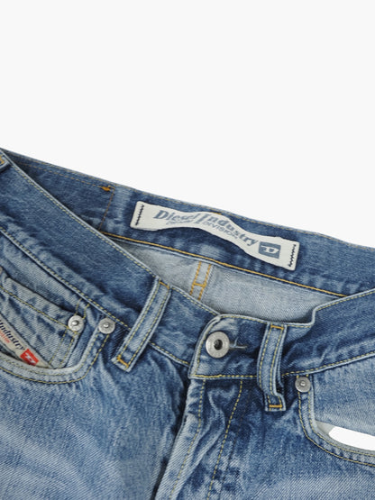 Vintage Straight Diesel Jeans Damen S