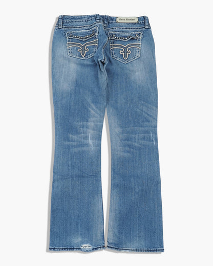 Vintage Bootcut Rock Revival Jeans Damen M