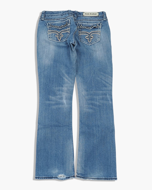Vintage Bootcut Rock Revival Jeans Damen M