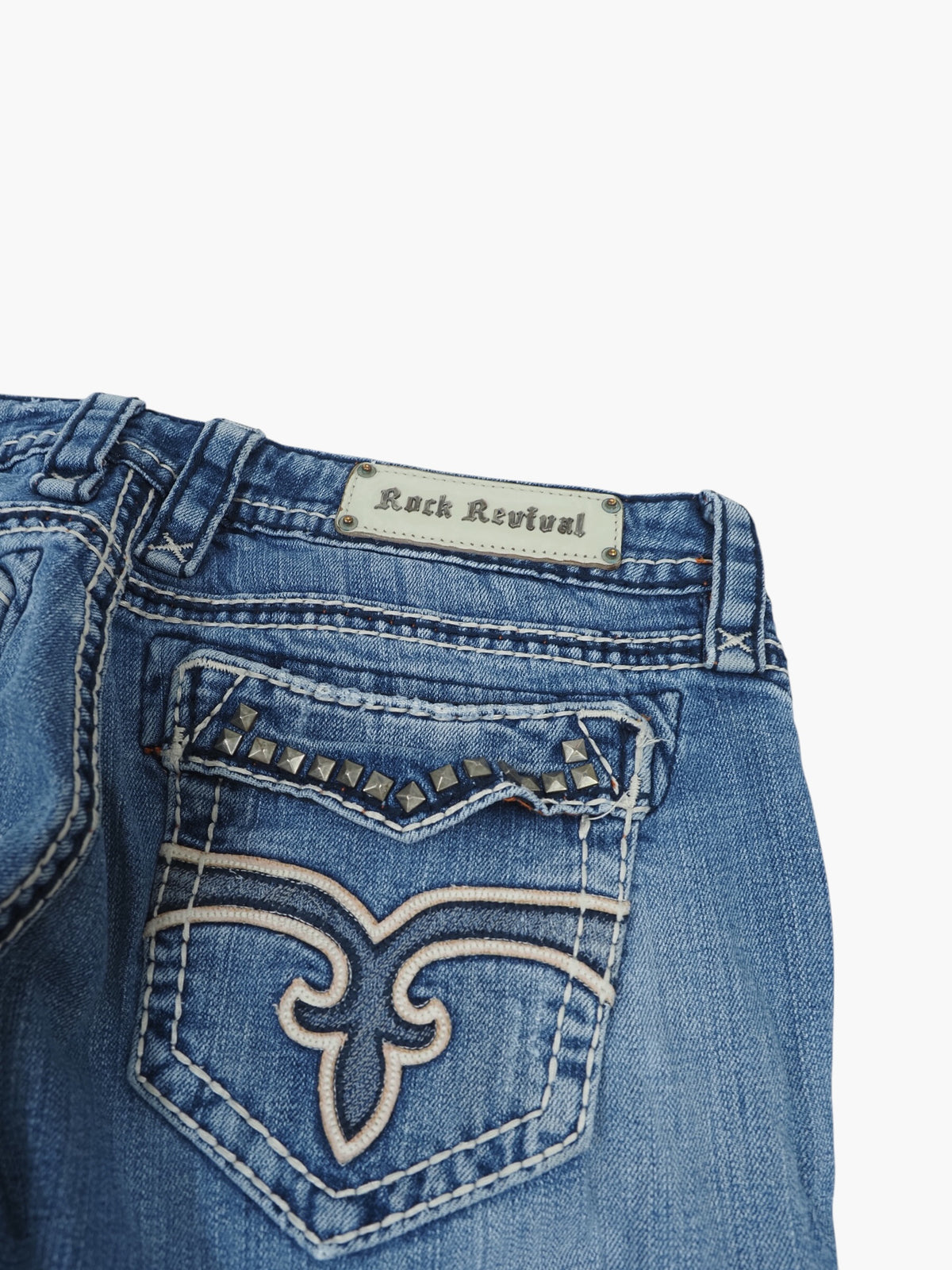 Vintage Bootcut Rock Revival Jeans Damen M