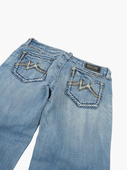 Vintage Bootcut Miss Me Jeans Damen S