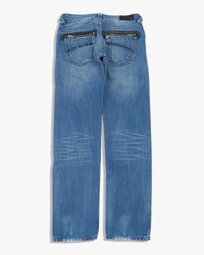 Vintage Straight Diesel Jeans Damen M