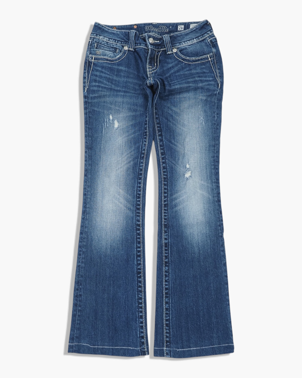 Vintage Bootcut Miss Me Jeans Damen S