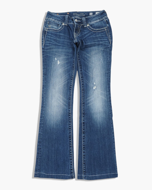 Vintage Bootcut Miss Me Jeans Damen S