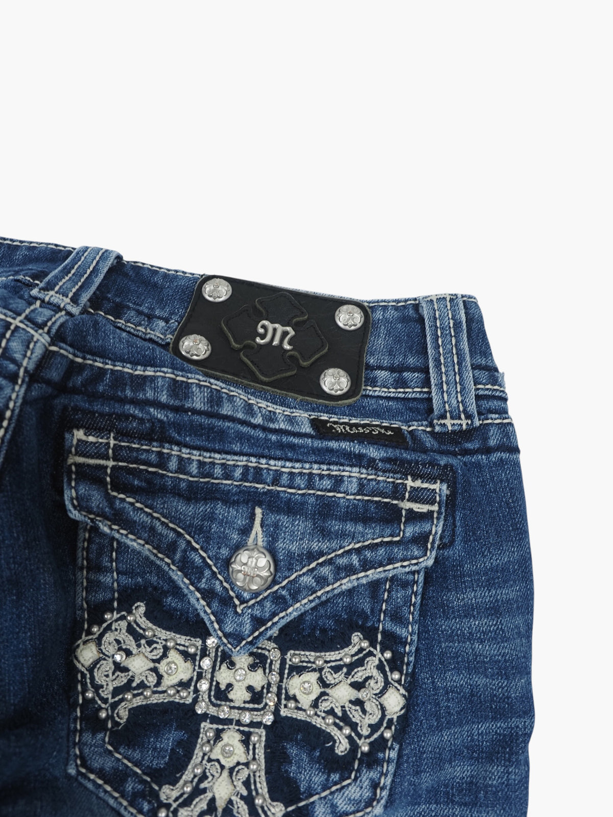 Vintage Bootcut Miss Me Jeans Damen S