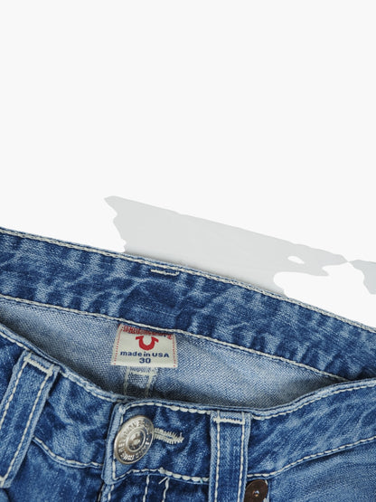 Vintage Flared True Religion Jeans Damen M
