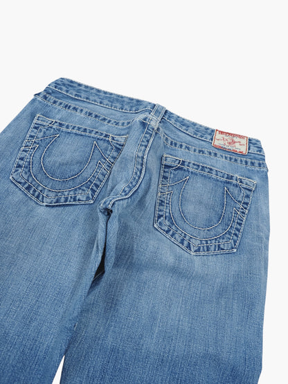 Vintage Flared True Religion Jeans Damen M