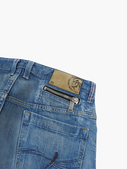 Vintage Straight Diesel Jeans Herren M