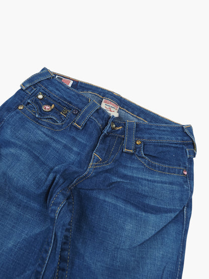 Vintage Flared True Religion Jeans Damen XS