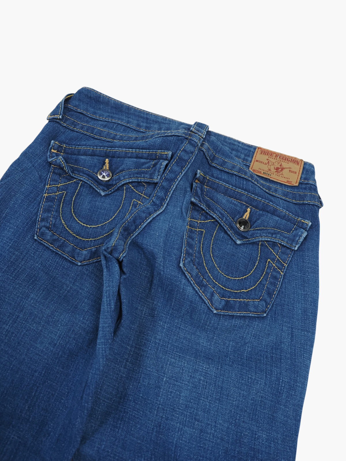 Vintage Flared True Religion Jeans Damen XS