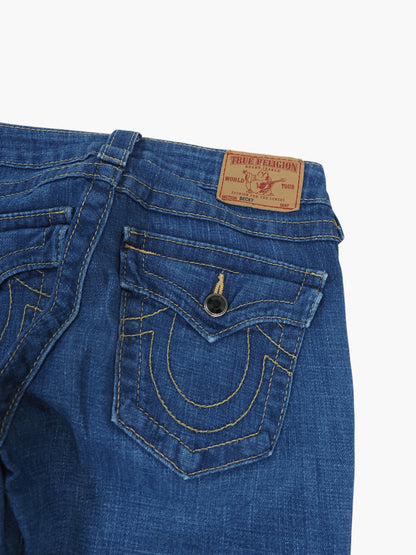 Vintage Flared True Religion Jeans Damen XS