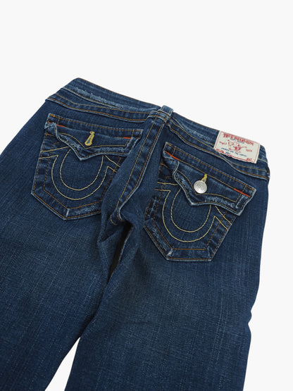 Vintage Flared True Religion Jeans Damen XS