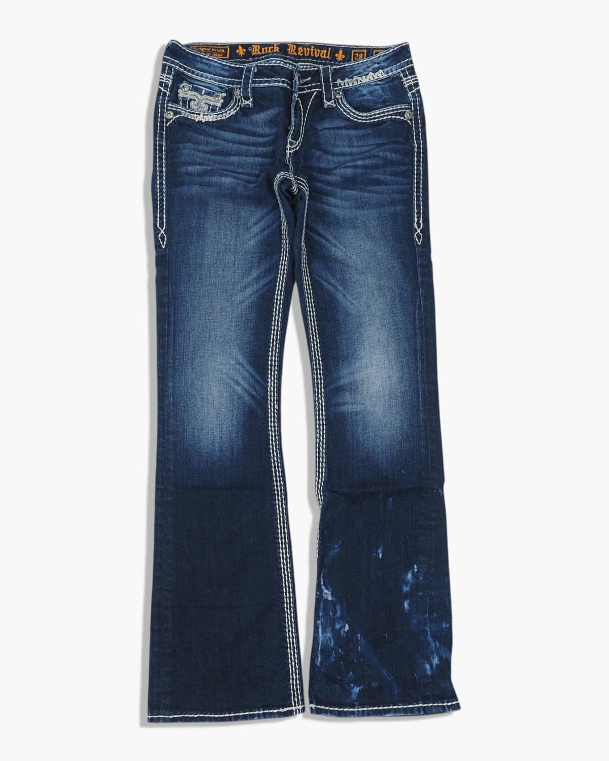 Vintage Bootcut Rock Revival Jeans Damen M