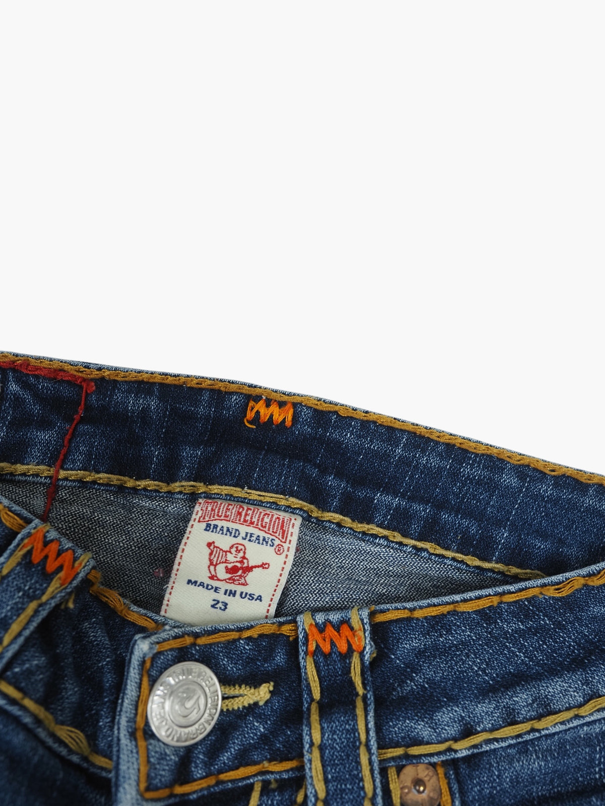 Vintage Flared True Religion Jeans Damen XS