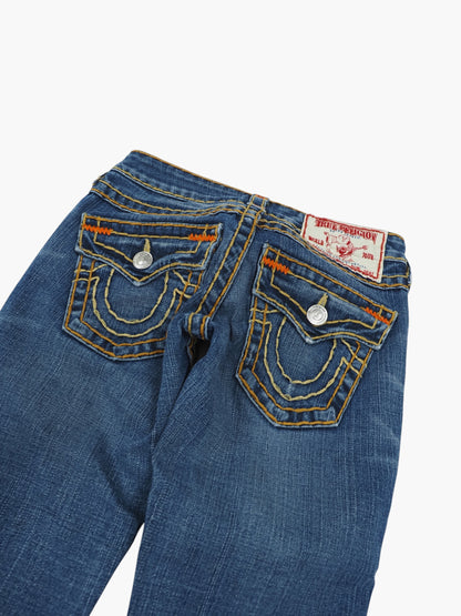 Vintage Flared True Religion Jeans Damen XS