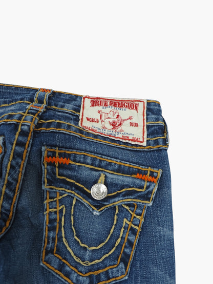 Vintage Flared True Religion Jeans Damen XS