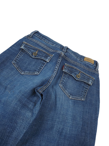 Vintage Bootcut Levis Jeans Damen Xs