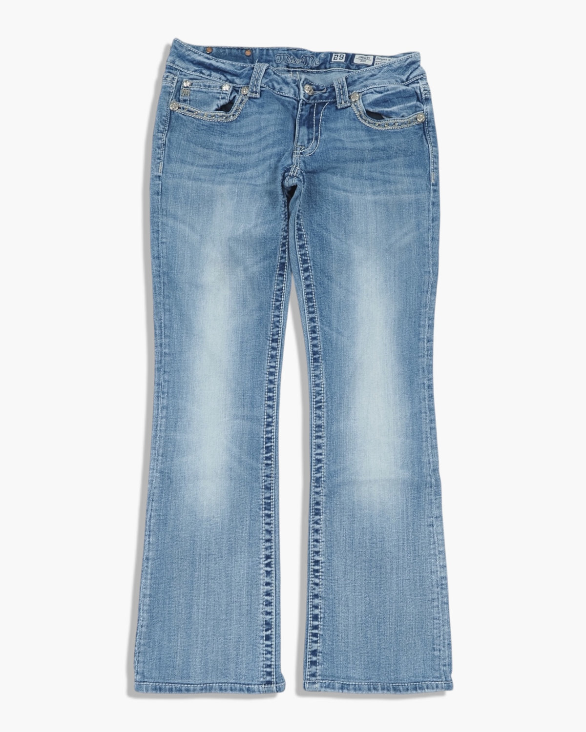 Vintage Bootcut Miss Me Jeans Damen S